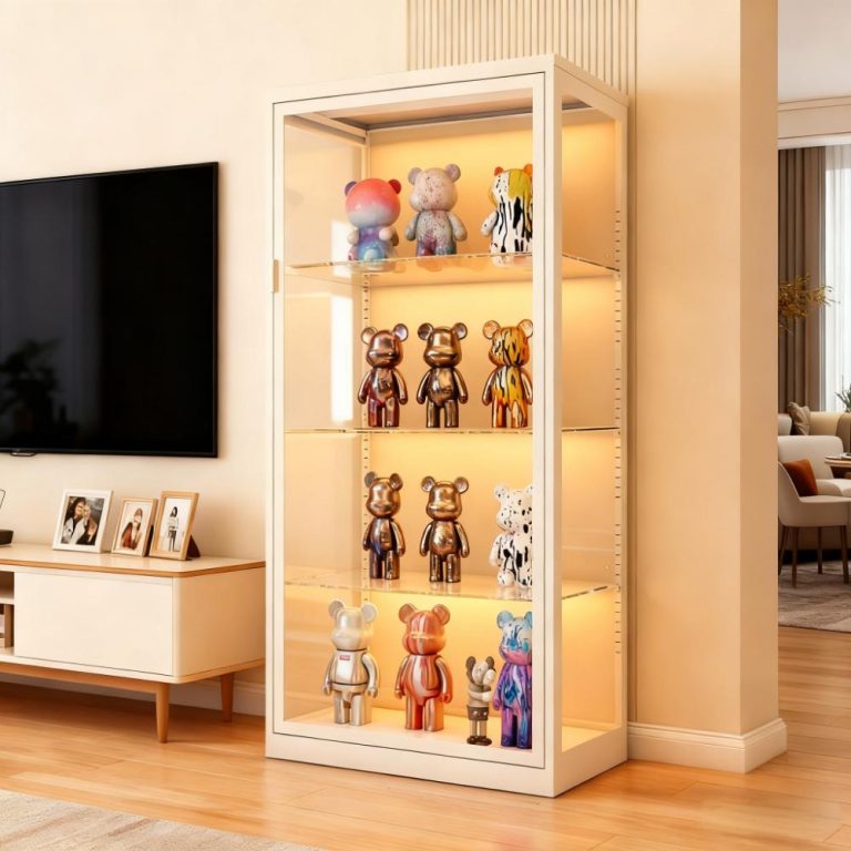 Custom Display Cabinet with Lights