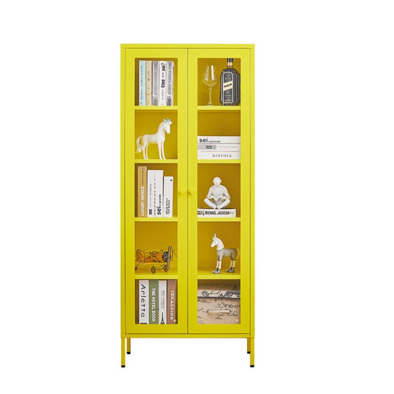 Modular Glass Door Cabinets with Feet