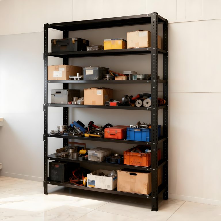 adjustable shelving for garages