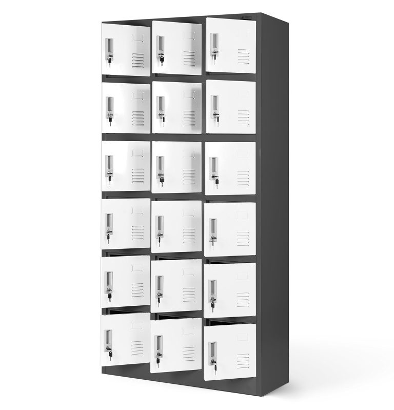 18 Doors Industrial Storage Lockers