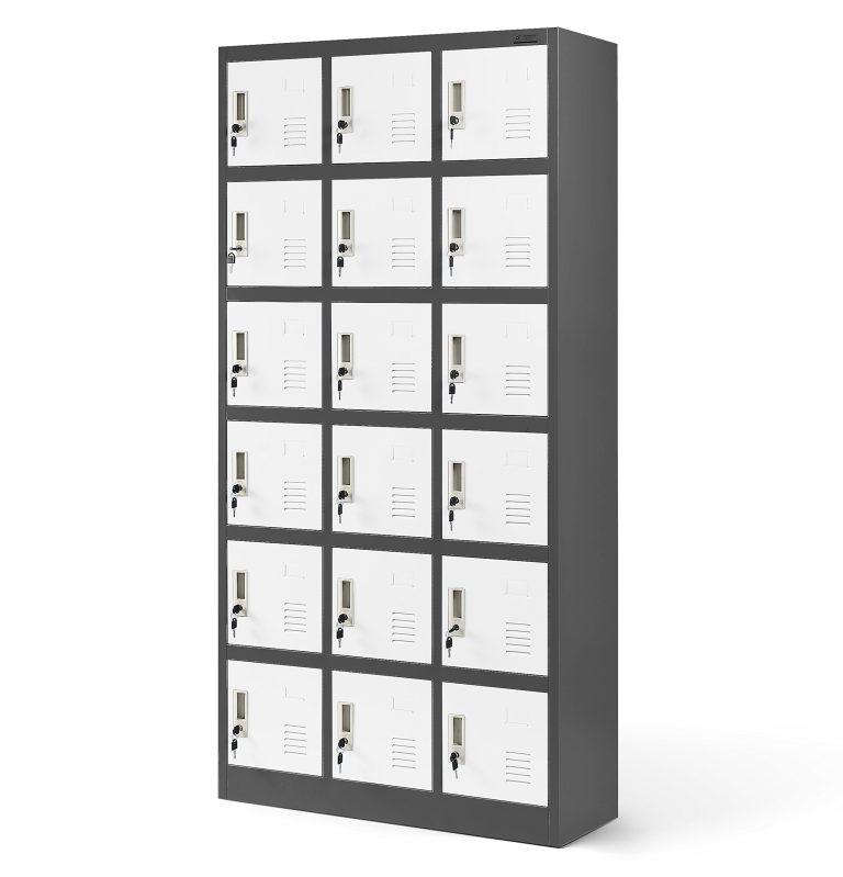 18 Doors Industrial Storage Lockers