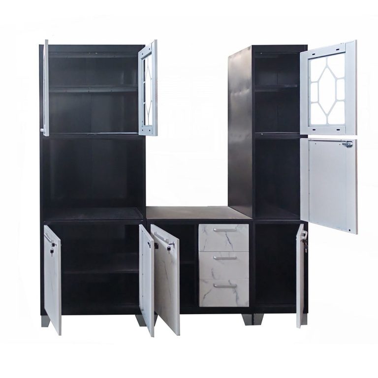 Metal Kitchen Storage Cabinets with Countertop