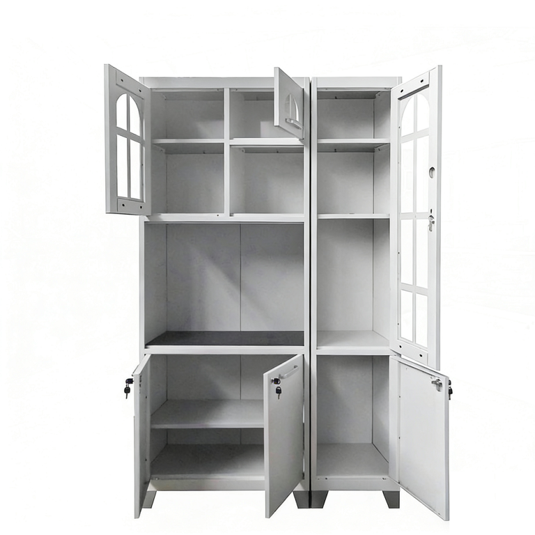 Modern Kitchen Unit with Shelves-1