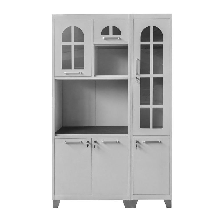 Modern Kitchen Unit with Shelves-2