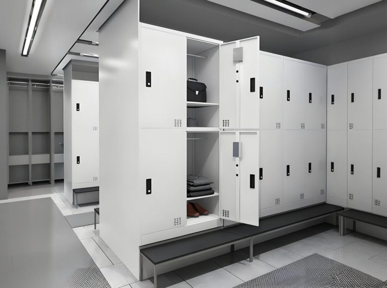 heavy-duty steel lockers for industrial