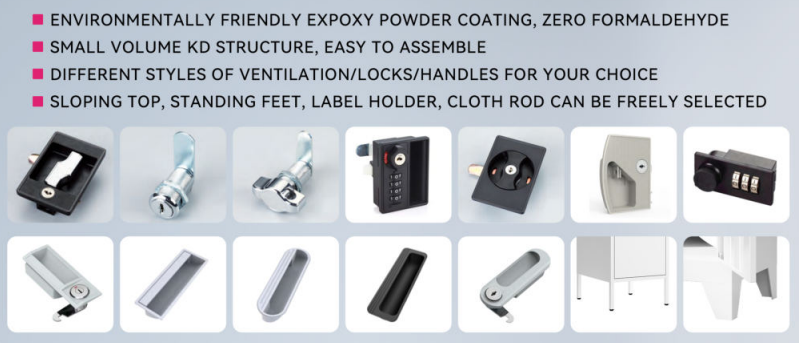 heavy duty steel lockers locks