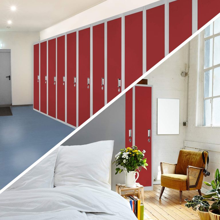 standard lockers single tier