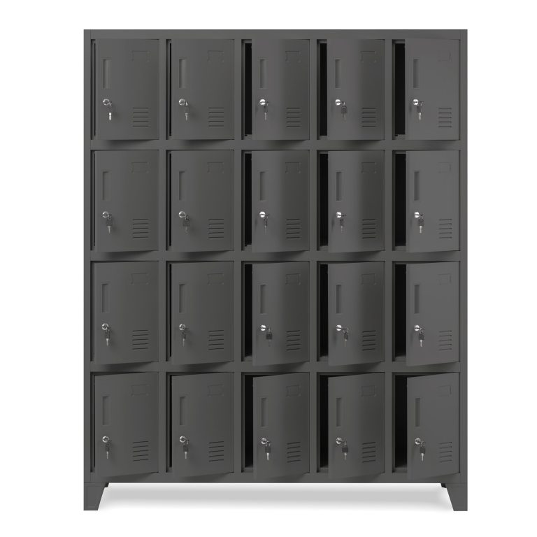 steel industrial lockers for workers