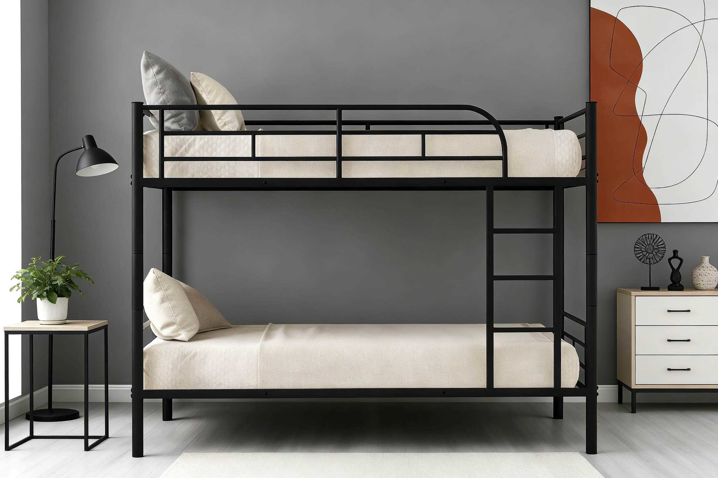 Metal bed series