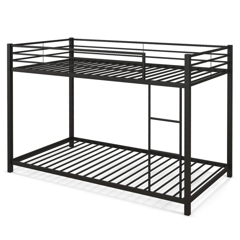 Steel Low Twin Bunk Bed