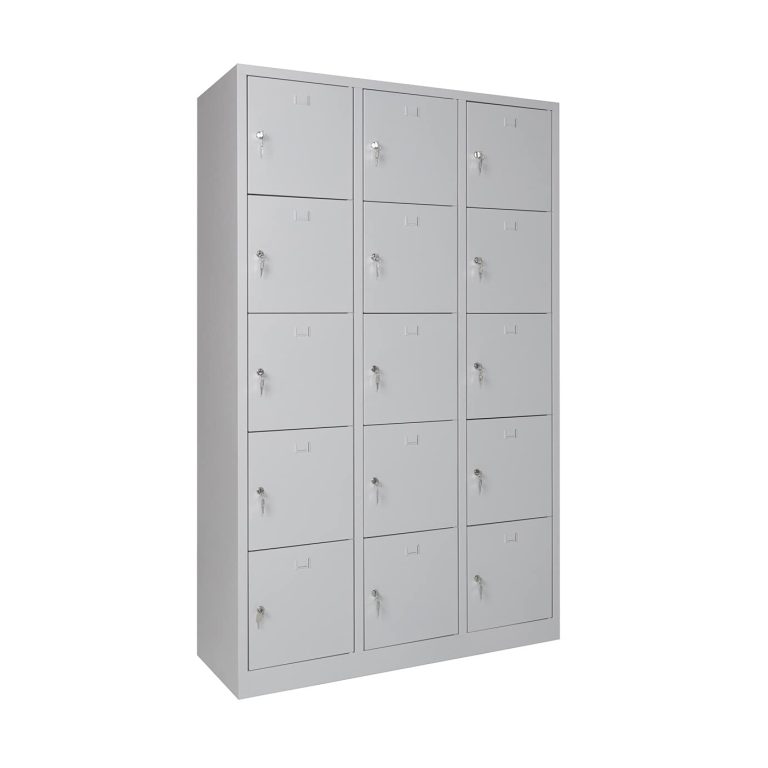 15 Compartment Commercial Lockers