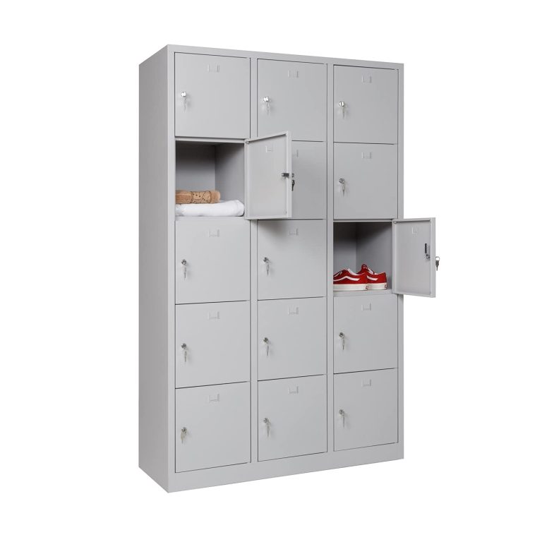15 Compartment Commercial Lockers