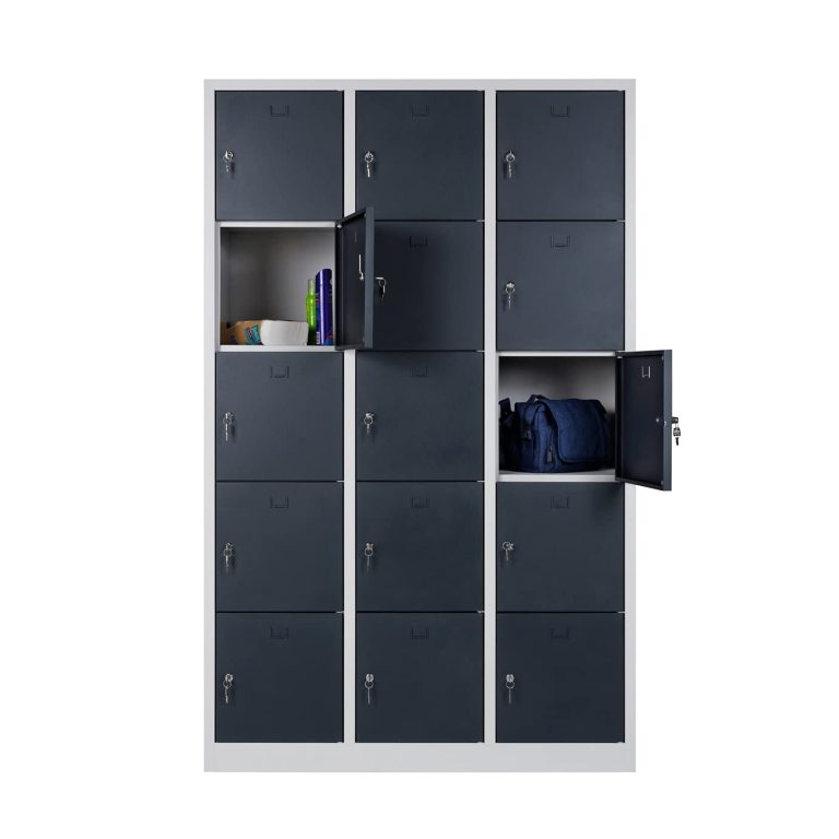 Steel 15 Door Commercial Lockers