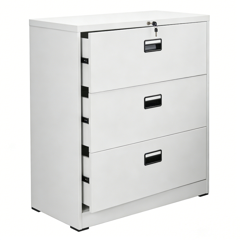 Lateral Filing Cabinet 3 Drawer