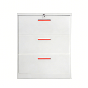 Steel Horizontal File Cabinet 3 Drawer