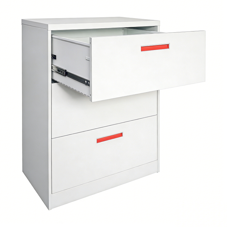 Steel Horizontal File Cabinet 3 Drawer