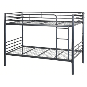 black adult bunk bed