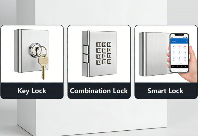 parcel drop box locks