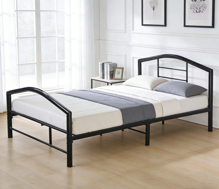 steel single bed frames in China Factory